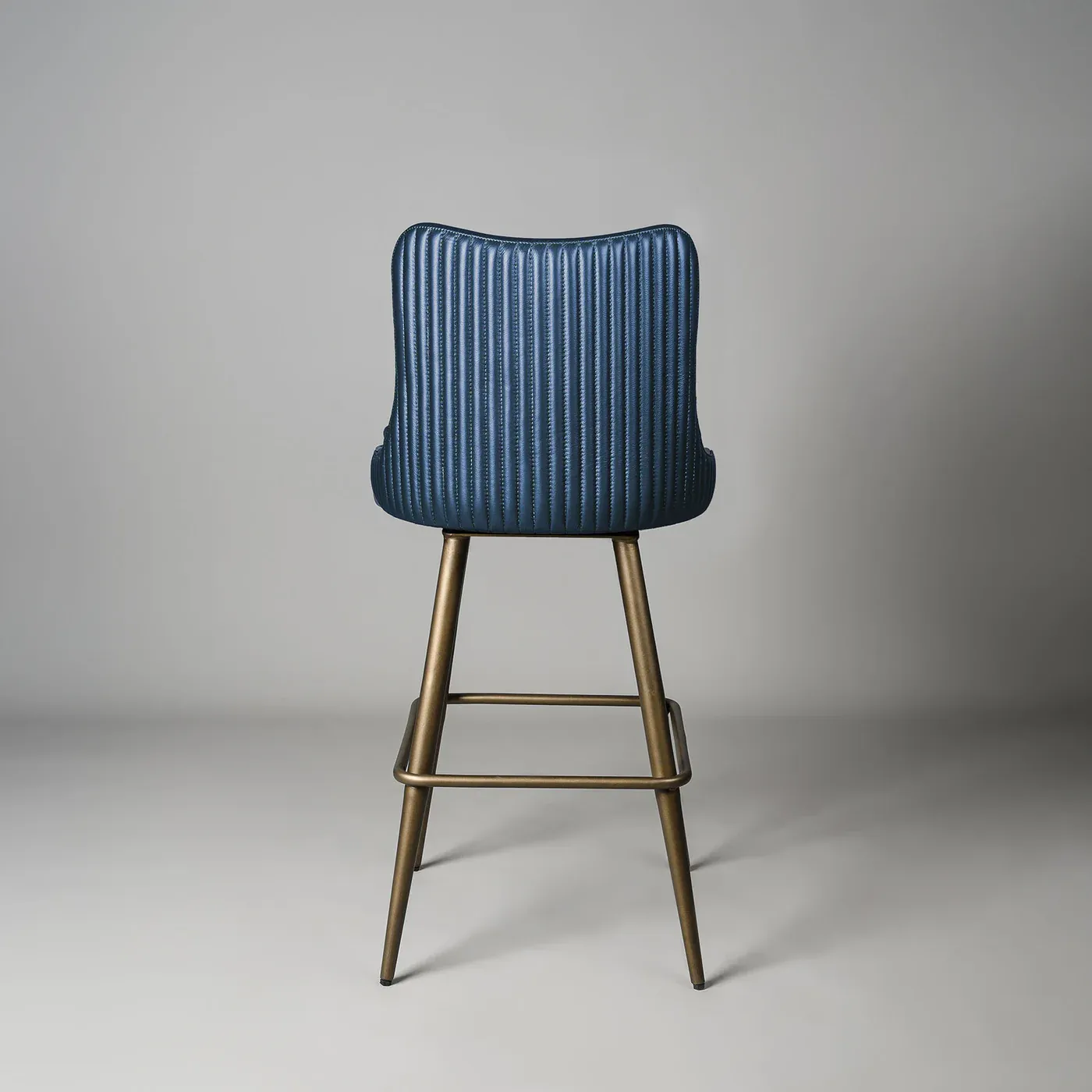 Linea Bar Stool Antique Legs Red
