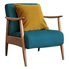 Scandinavian Wooden Lounge Accent Chair